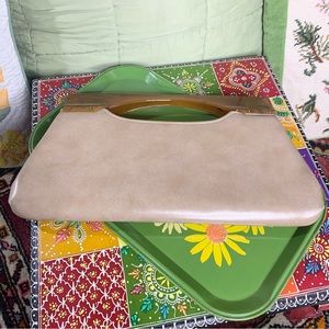 60s Lucite Handle Handbag